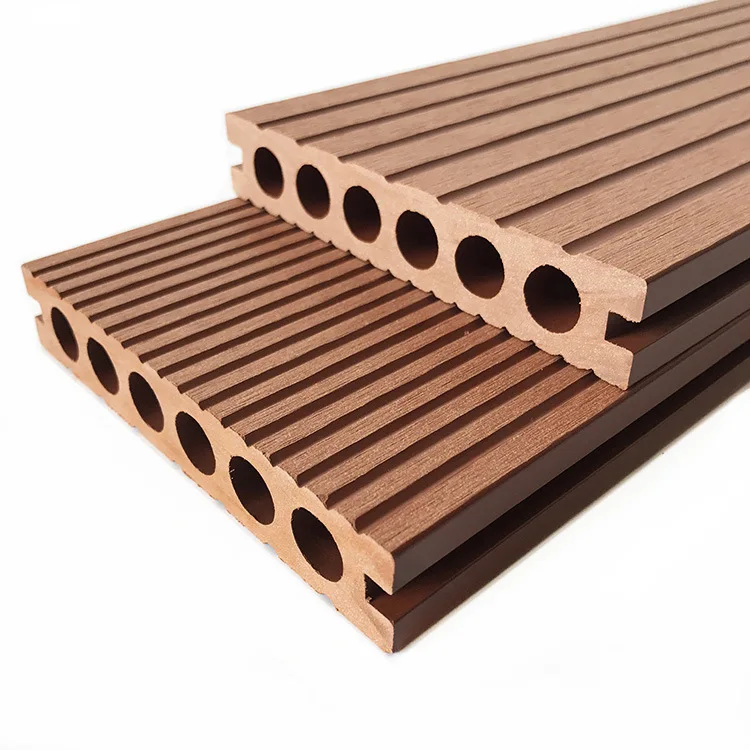 Easy Installing Outdoor China Wood Plastic Composite Decking Wpc Decking Boards