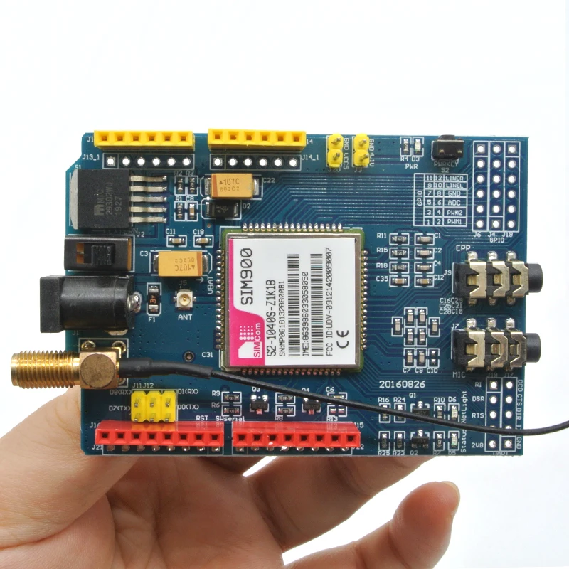 GSMSIM900  power module 4 frequency \ development board \ GSM \ GPRS \ SMS \ wireless data super TC35I SIM900