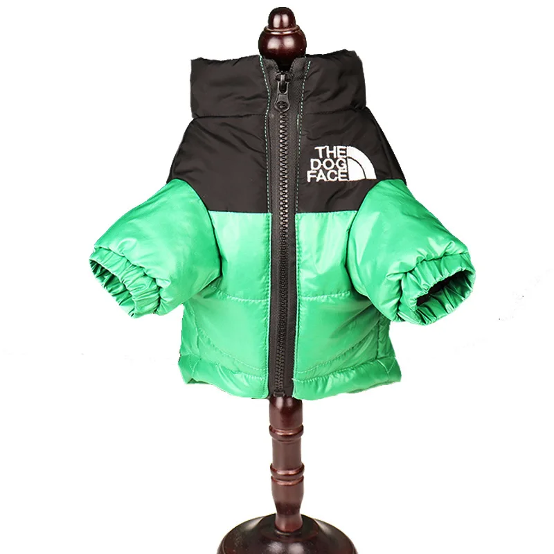 DOG FACE Warm Winter Fashion Dog Coat Dog Jacket Waterproof Pet Jacket Clothes