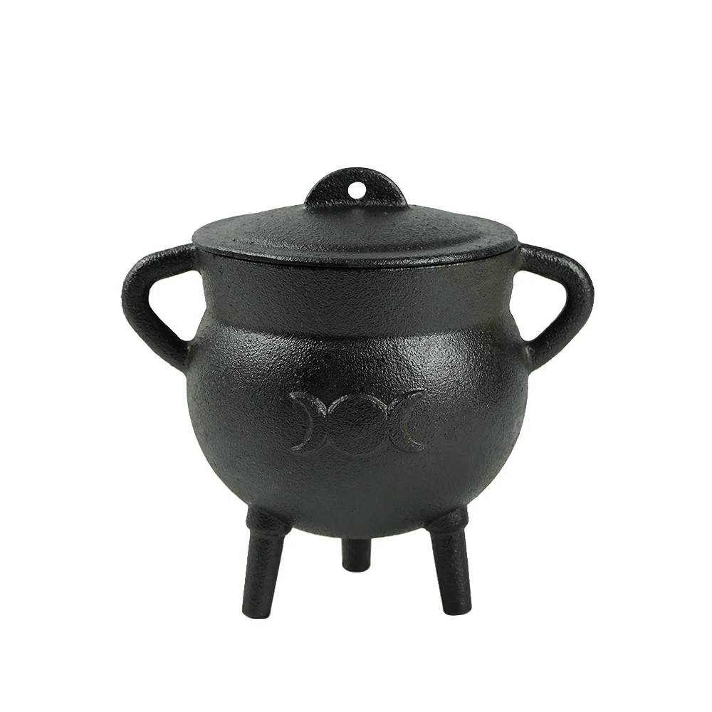 Factory Wholesale Mini size 3 Legged South African Cast Iron Potjie Pot With Three Legs Cauldron