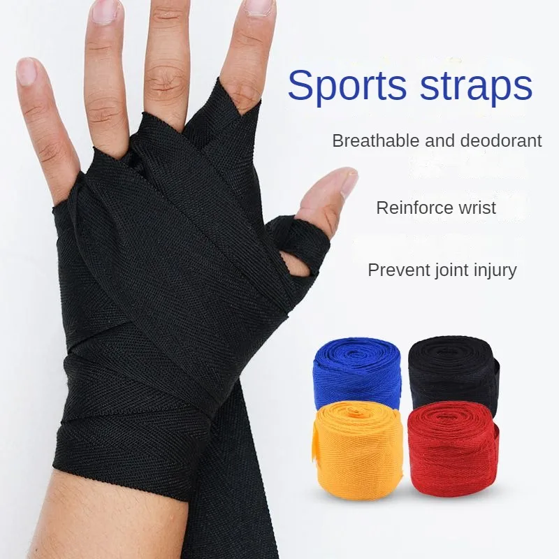 Custom Logo Printing Elasticated Quick HandWraps Wrist Wraps Bandage Boxing Hand Wraps