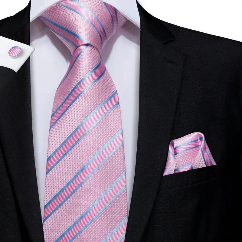 Wholesale New Design Striped Mens Ties Necktie Custom 100% Silk Ties