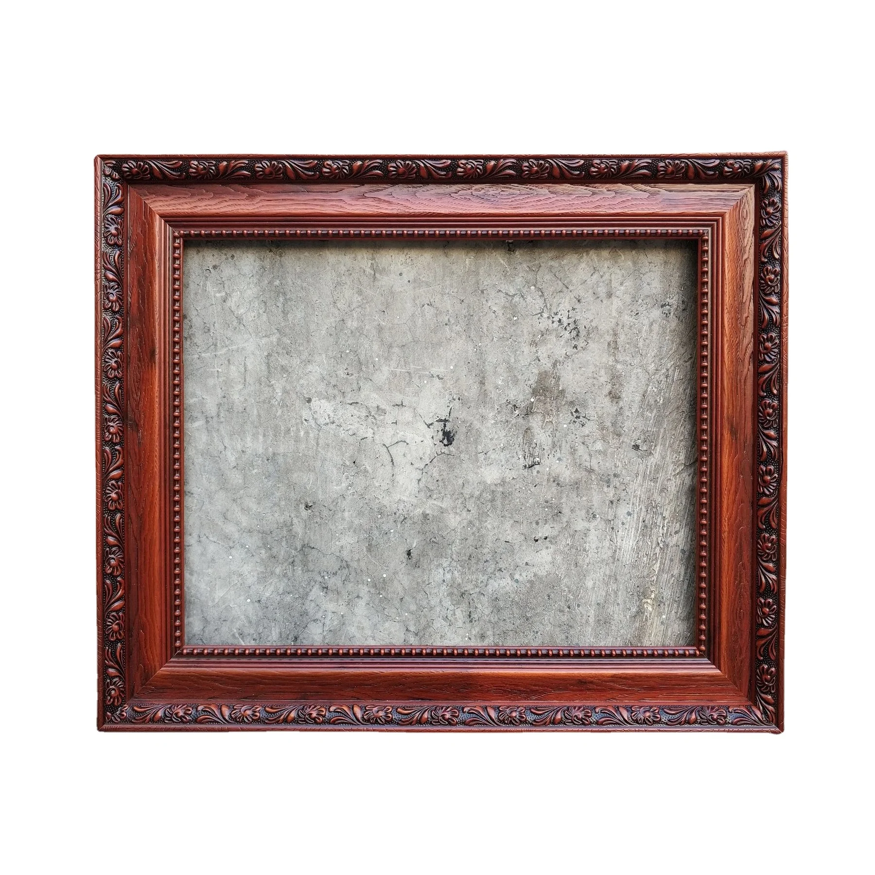 Best Selling Customized Foursquare Inner Frame Size Spray Paint Mahogany Photo Frame