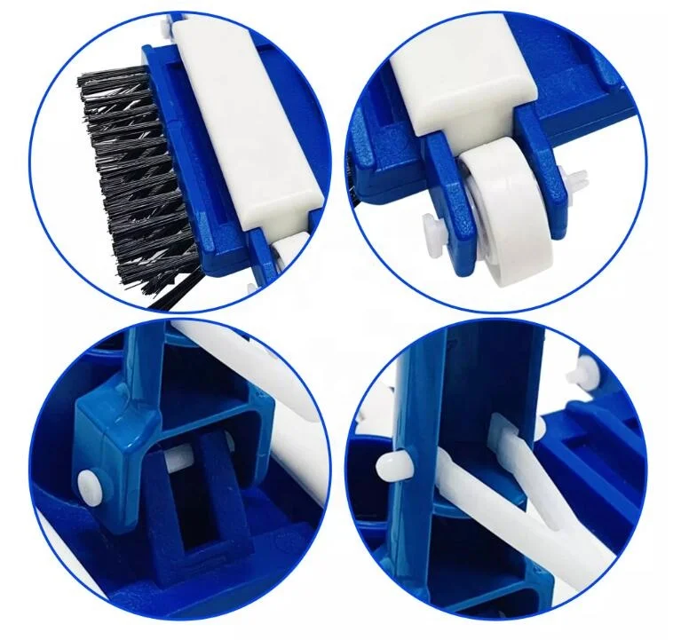 Weighted Flexible Vacuum Head suction vacuum head brush swimming pool cleaner pool bottom cleaning brush