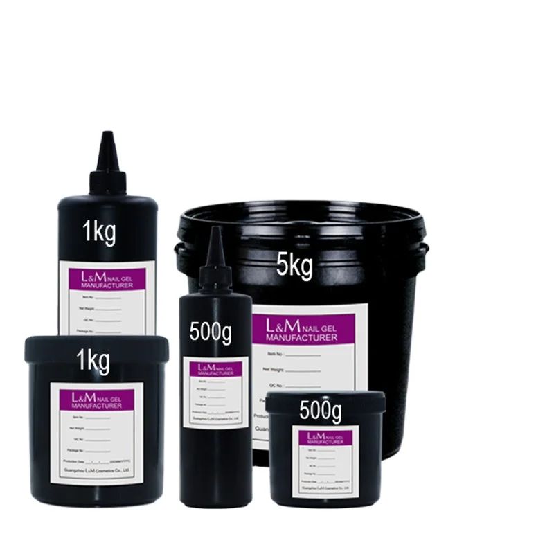 L&M factory nail supplies Wholesale UV LED Shining Top Coat Gel Nail Gel Polish bulk