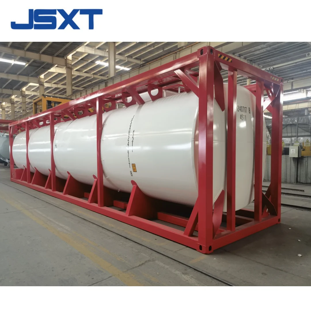 40FT Stainless Steel Water Transport Tank Container 50cbm Shipping Container