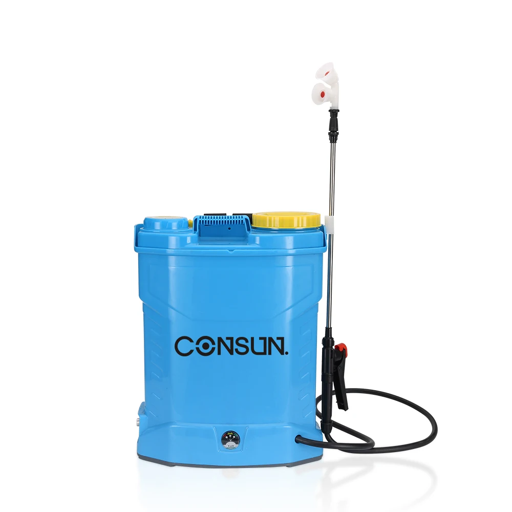 china knapsack agriculture garden power rechargeable battery sprayer with stainless lance