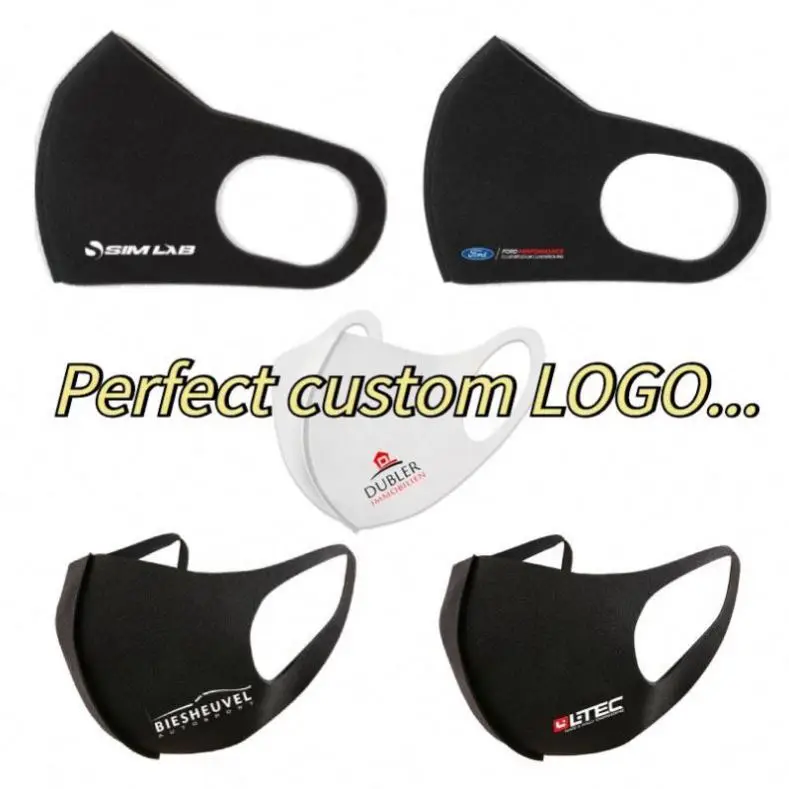 Моющиеся тканевые маски для лица с логотипом на заказ, хлопковые маски для лица на заказ, маски для лица с вышивкой, Тканевые маски с частным логотипом