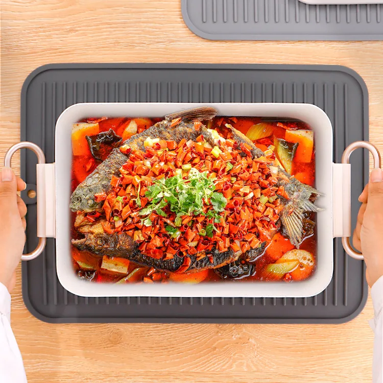 Tableware Drying Pad Non-Slip Sink Fast Dish High Sale Drainage For Kitchen Drying Pads Draining Water Silicone Faucet Mat