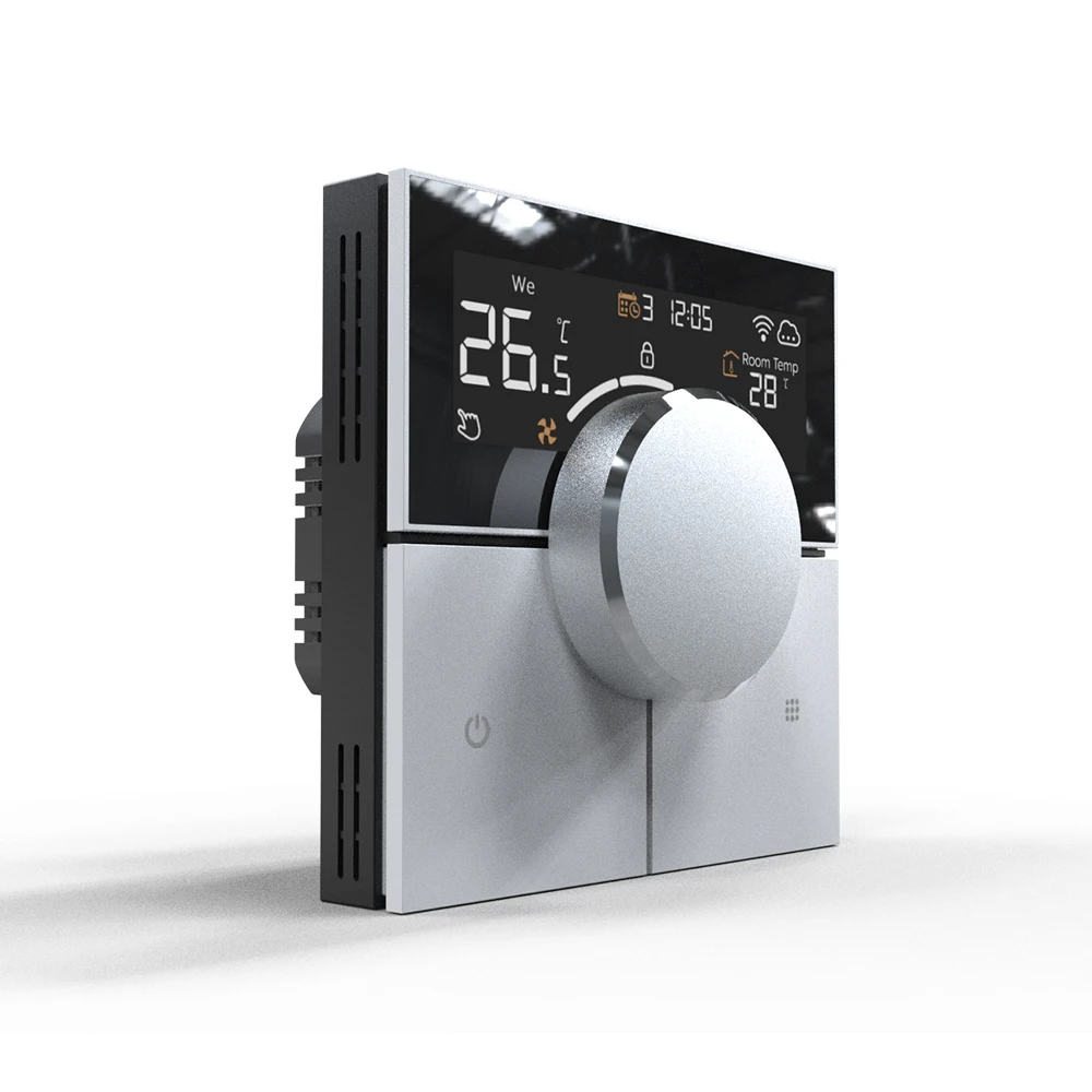 HY12 Knob Thermostat Tuya Floor Heating Controller Wifi Smart Thermostat Programmable Termostato for Underfloor Heating
