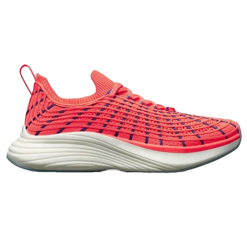 OEM/ODM SMD Breathable Fly Woven High Quality Men Fashion Customize Men Running Athletic Shoes White Sport