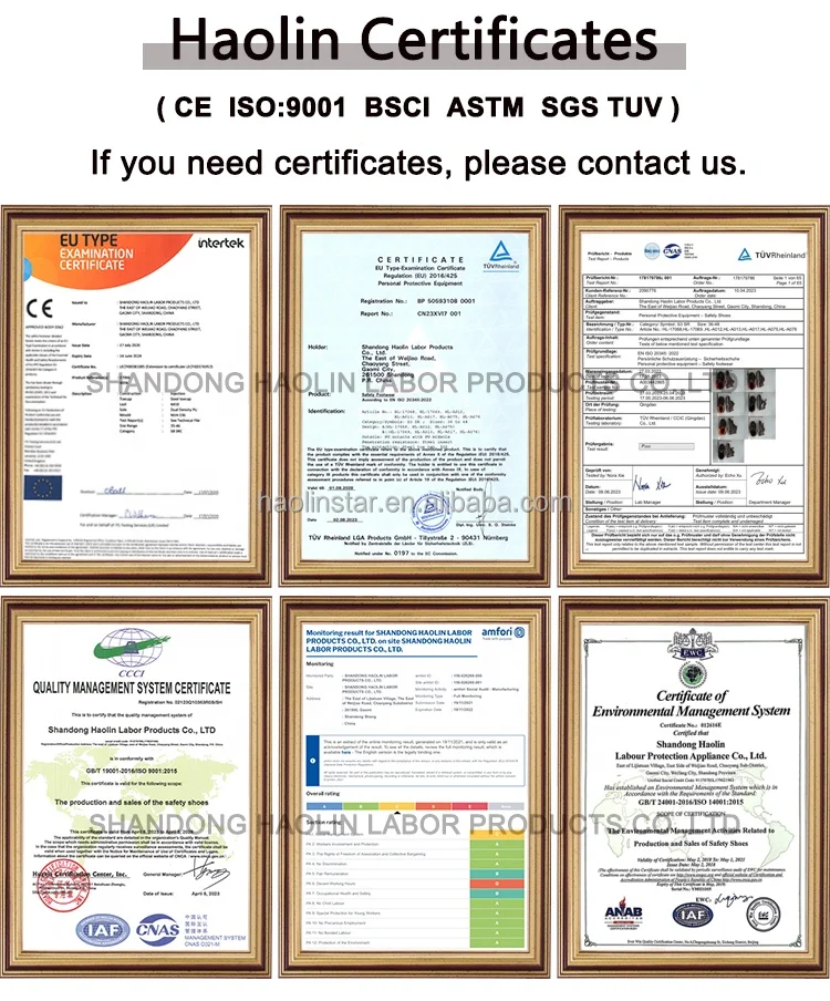 Factory Direct Sales Steel Toe Anti-smashing Waterproof Oil-resistant Acid-base Rain Boots Men PVC Gum Boots