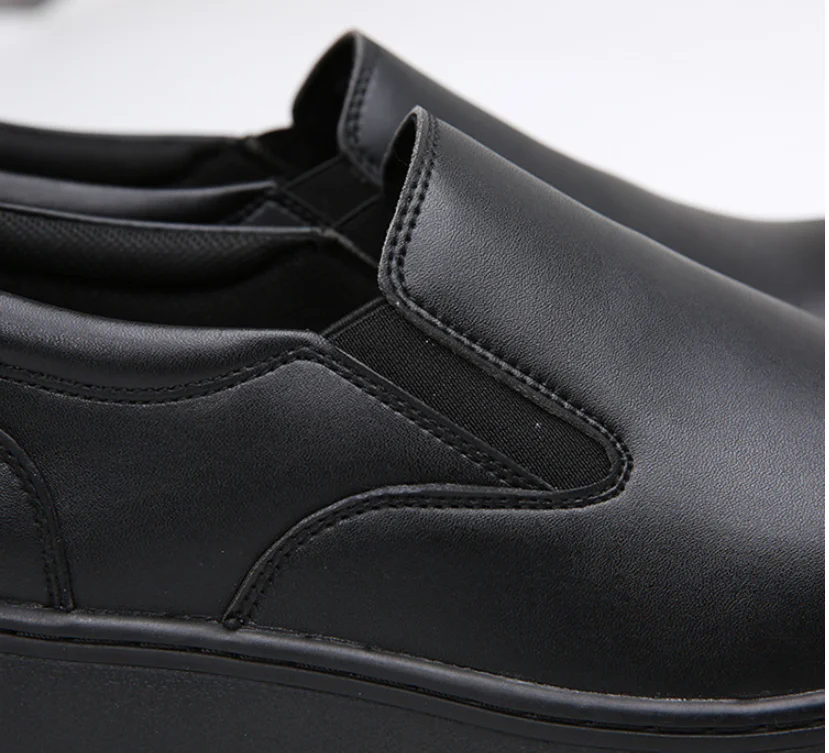 JDS  High Quality Insulated White Nurse Safety Shoes Leather Waterproof Steel Toe Work Shoes