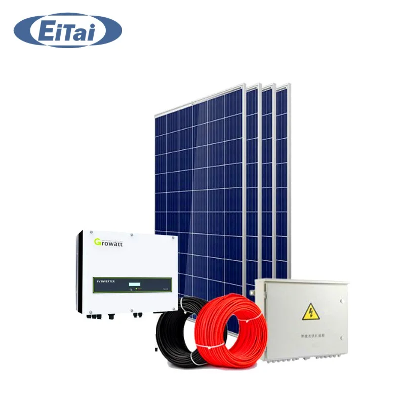 GTS-208 EITAI 10 кВт Солнечная система на сетке 5 кВт 20 кВт 30 кВт 50 кВт 100 кВт солнечные наборы энергия зеленая система хранения энергии на крыше