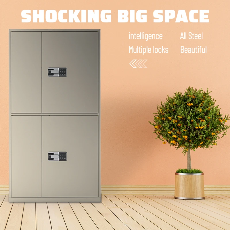  Intelligent metal steel vertic smart lockers fingerprint digital filing cabinet with code for changing room home office