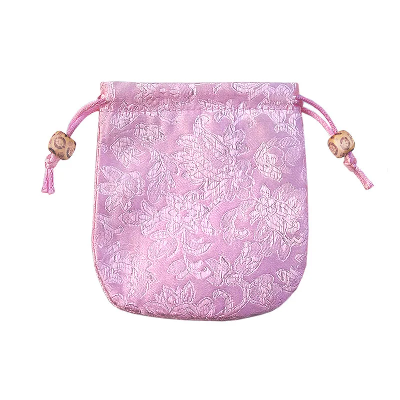 Wholesale Silk Brocade Pouch Silk Bag Small Jewelry Packing Chinese Candy Coin Gift Bag Pouch