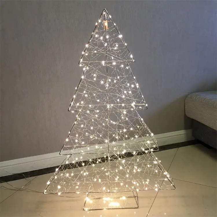 Микро светодиод теплый белый свет для использования в помещении и на улице Диаметр 120 см обычный 3D звездный