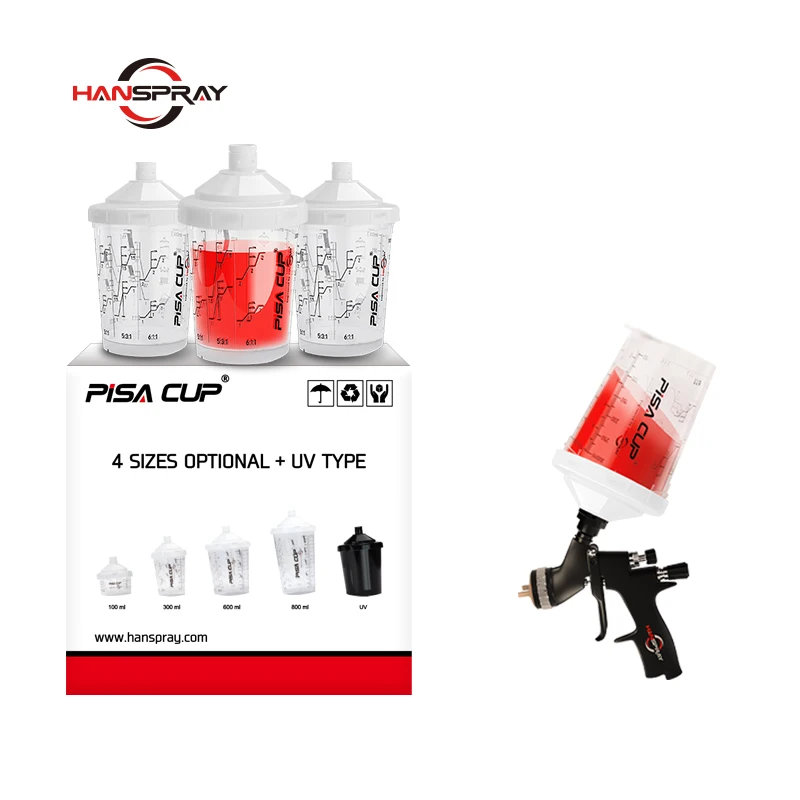 Hot Sale mixing cups painting automotive paint Paint Mixing Spray Cup