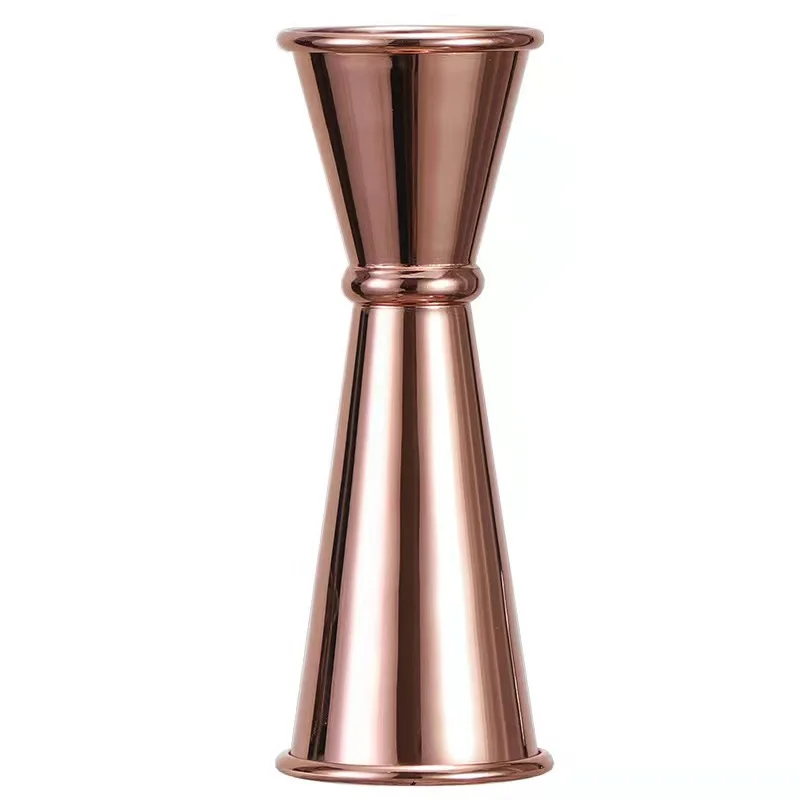 Hot sale Japanese style stainless steel barware wine jigger 30/45ml bartender double side measuring cup for wine