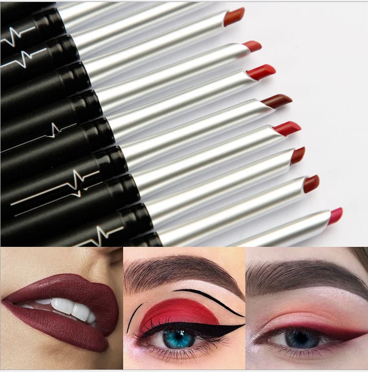  17 видов цветов Matte Waterproof Long Wear Lipiner Makeup оптом подводка для