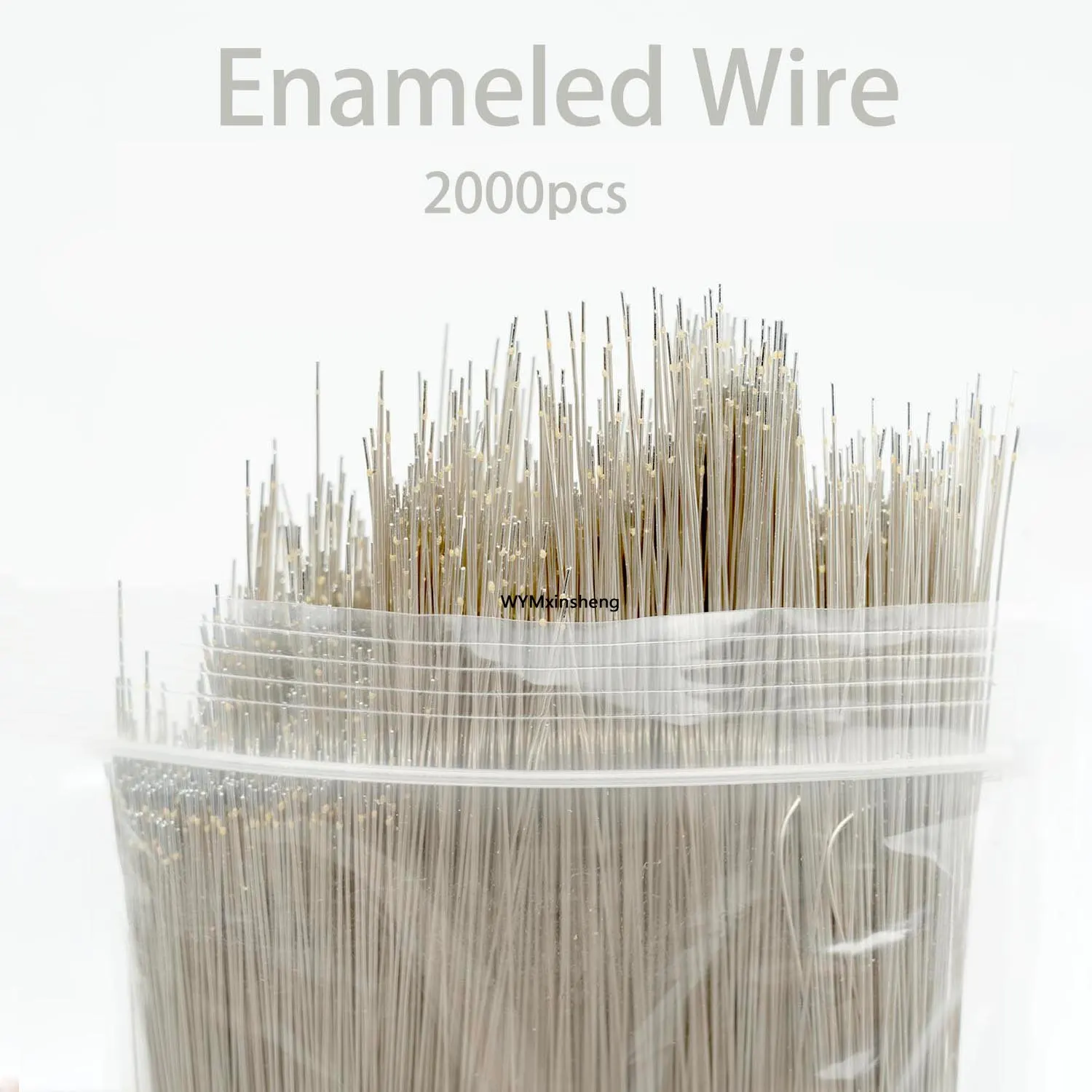 3cm 4cm 5cm 7cm 10cm 15cm 20cm enameled wire tinned transparent silver enaeled wire for led neon sign led neon signs accessories