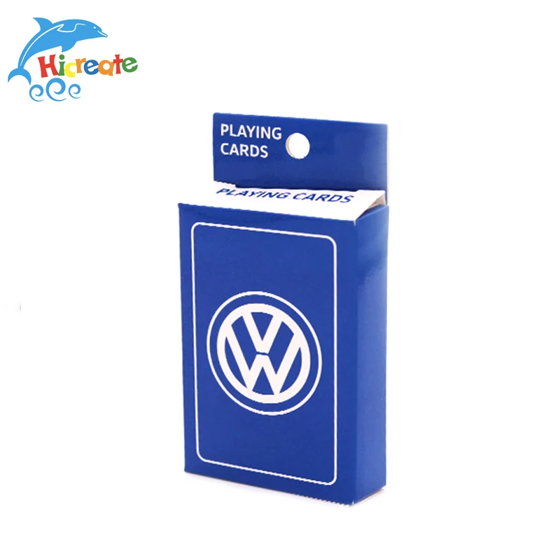 Card Game Manufacturer Custom Blue Paper Playing Cards Printing With Logo
