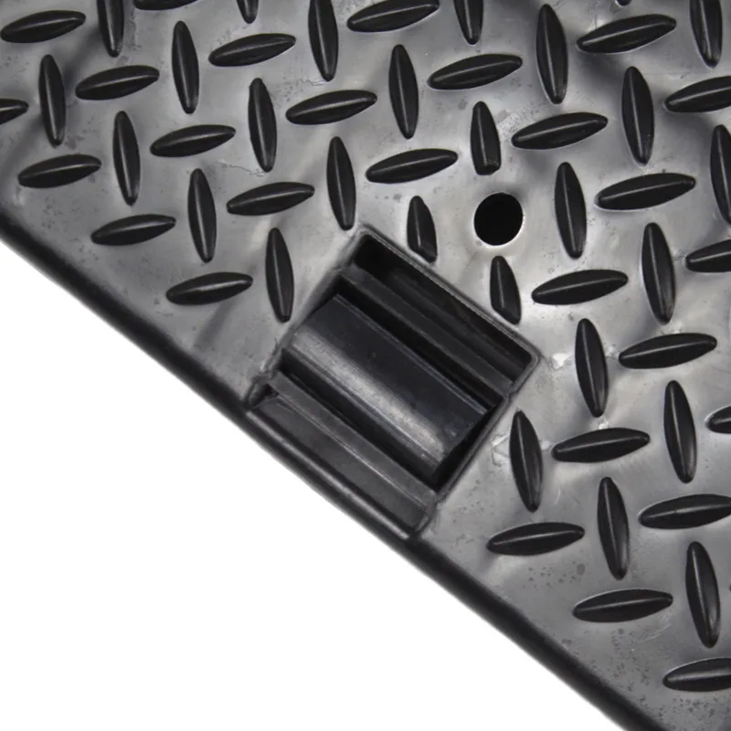 Plastic heavy duty portable car service ramp lift for temporary oil change ramp lift