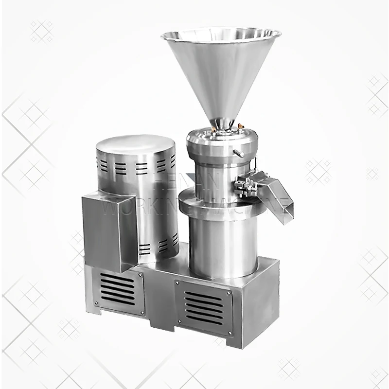 Commercial Chili Sauce Nut Paste Maker Cocoa Bean Grinding Mango Jam Butter Making Pistachio Peanuts Butter Machine