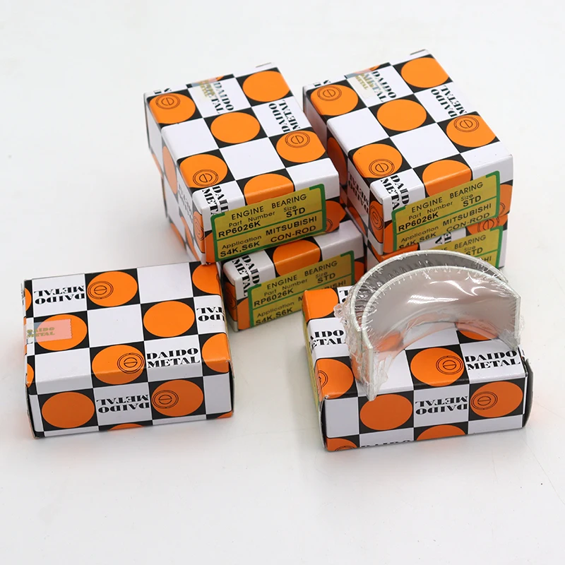 Wholesale  Excavator Parts  Original Rod Bearing for S6K Excavator Engine Part RP6026K