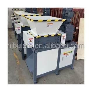 First choice Customized scrap toy shredder small double shaft shredder pulp residue cloth shredder with several types