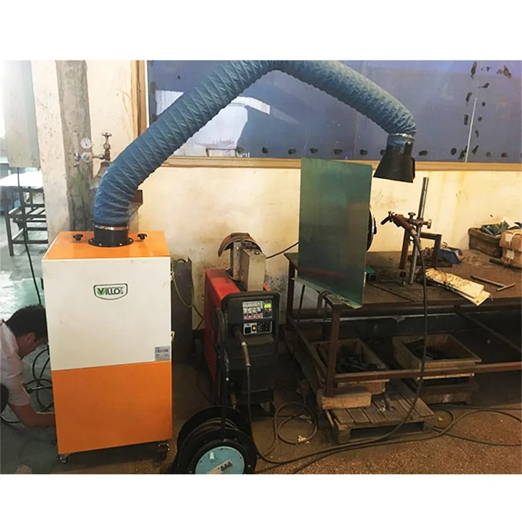 2200W Heavy Duty Industrial Fume Extractor Smoke Purifier for Laser Welding Marking