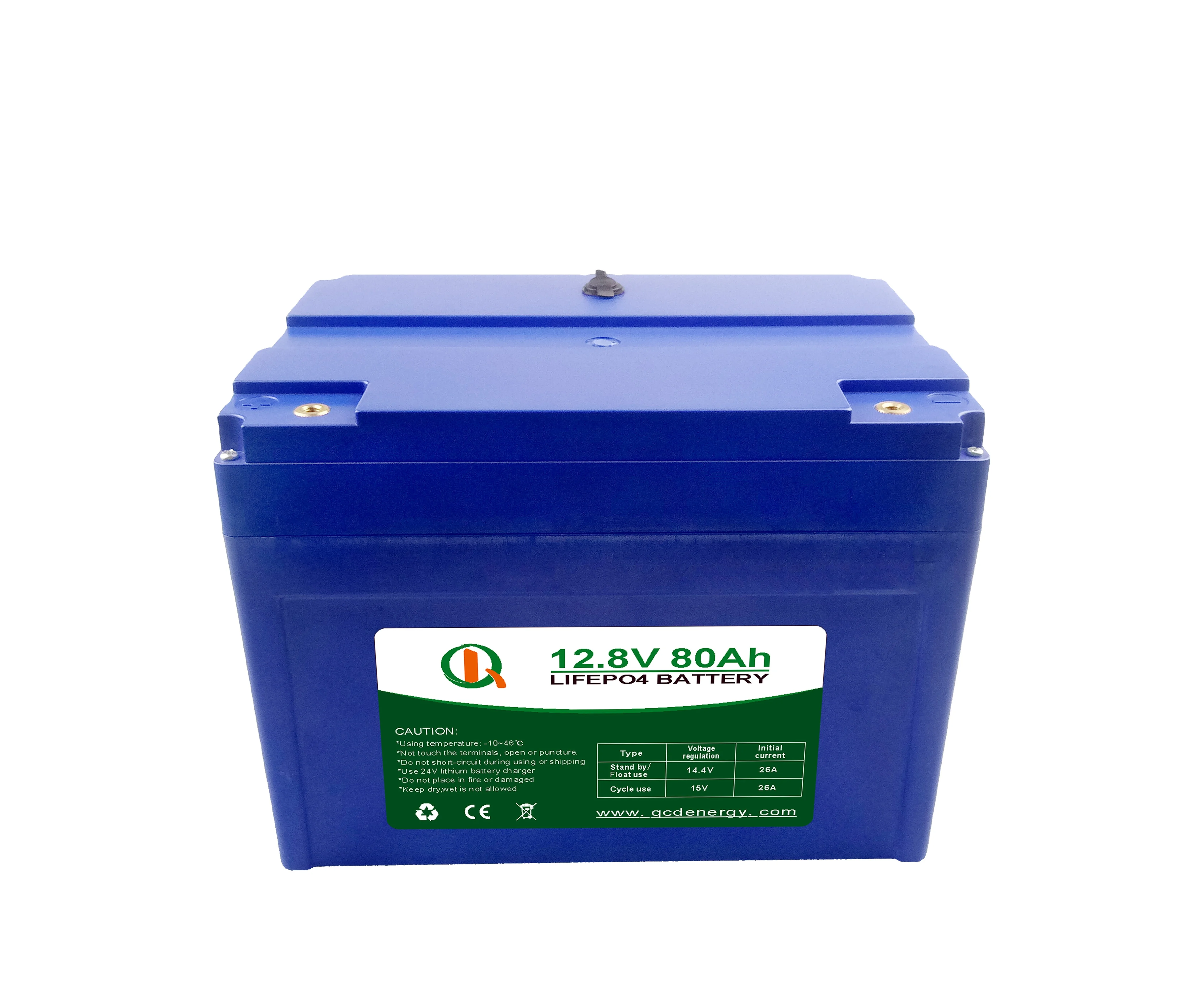 
 Литиевая аккумуляторная батарея глубокого цикла Lifepo4 12 в 80 Ач  