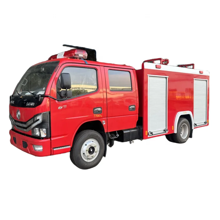 Dongfeng Mini Fire Fighting Truck 4x2 System Price