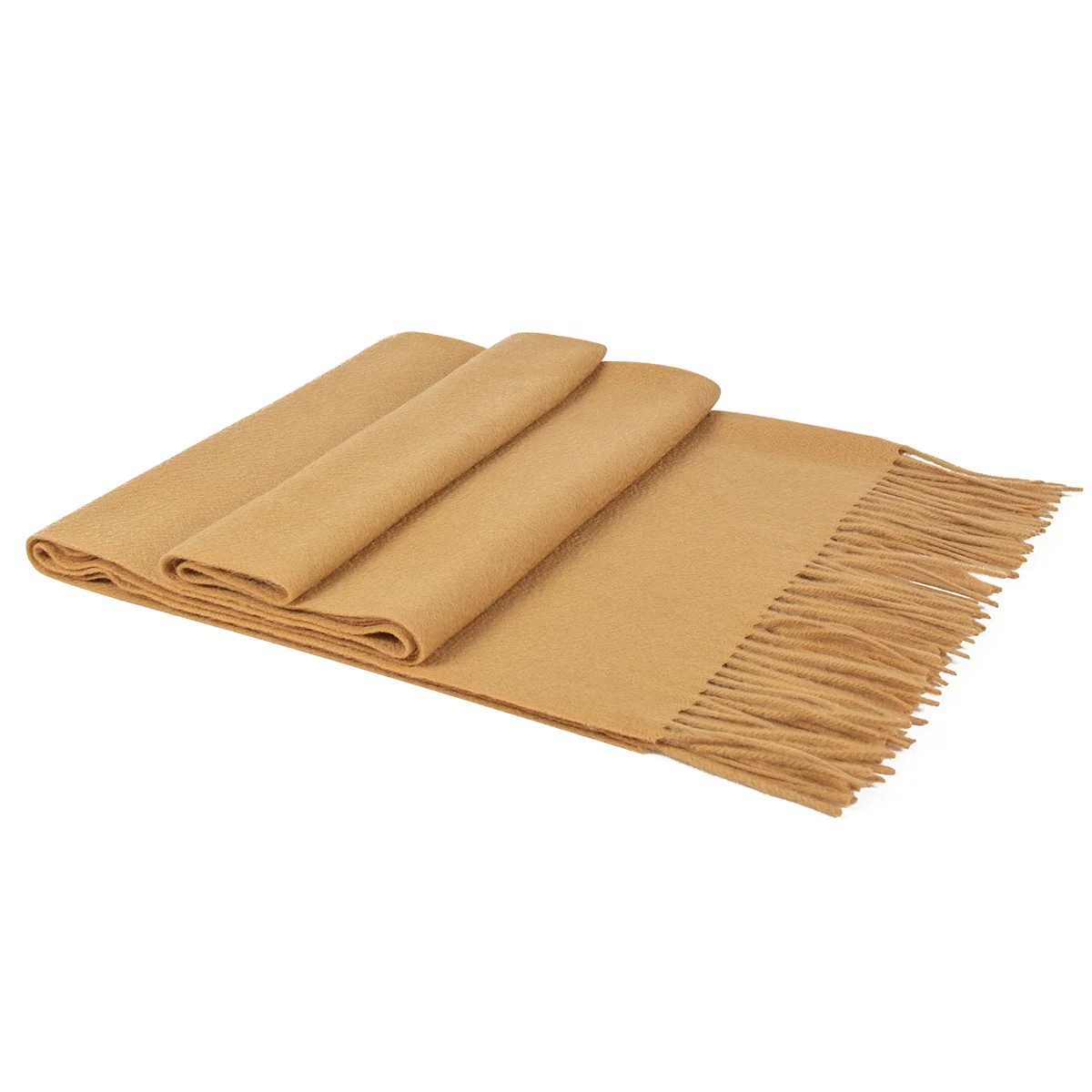 High Quality Double-sided Solid Color 100% Cashmere Scarf Fashion Pashmina Scarves