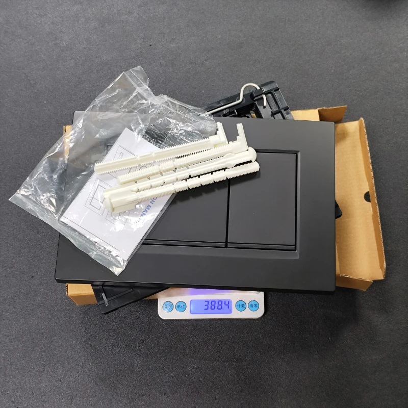 T2811KC Conceal Cistern and Dual Button Toilet Flush Plate ABS Material for Bathroom Application