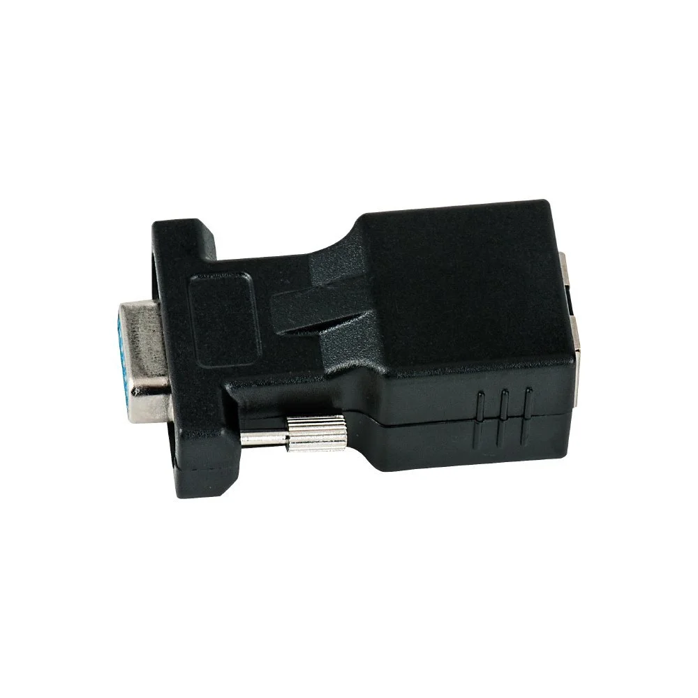 Удлинитель для видеокамеры DP9-8p8c коннектор RJ45 CAT5 CAT6 Ethernet-адаптер DP15 PIN сигнал VGA-RJ45 преобразователь сетевого