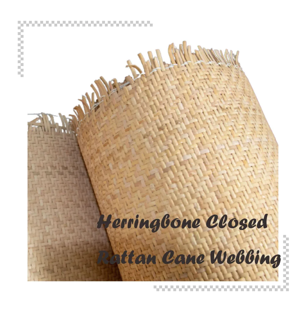 Polished Semi-Bleached Rattan Webbing Raw Material Rattan Cane Roll for Handles and Trims