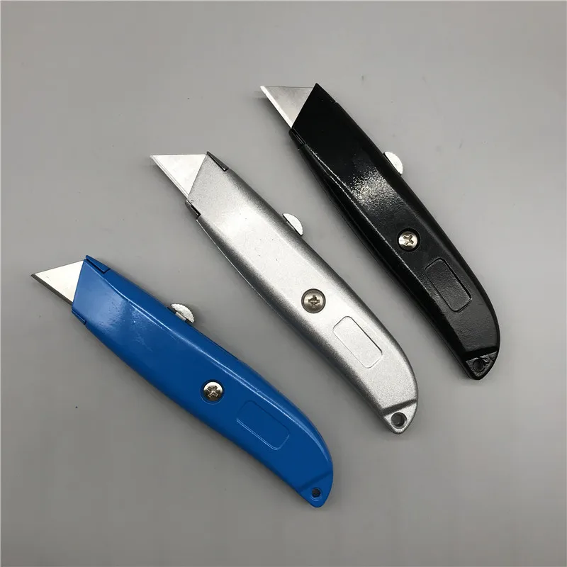 Free sample welcome OEM aluminum alloy safe box knife cutter