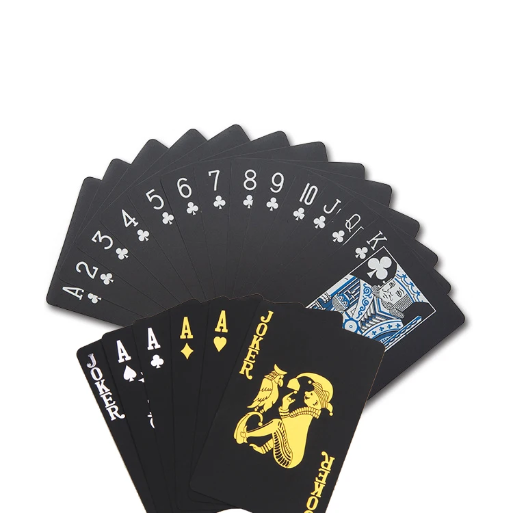 Custom Playing Cards Printed Hot Sale Promotional Poker Tunisia Jeux De Cartes Paper Playing Cards Custom logo Printing logo red