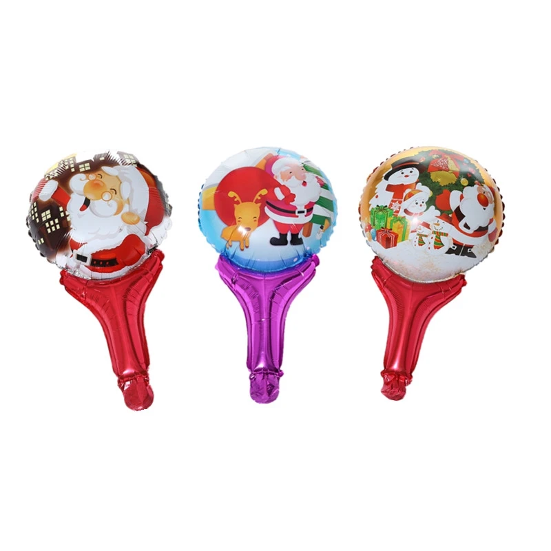 Гелиевые надувные воздушные шары с изображением снеговика и лося