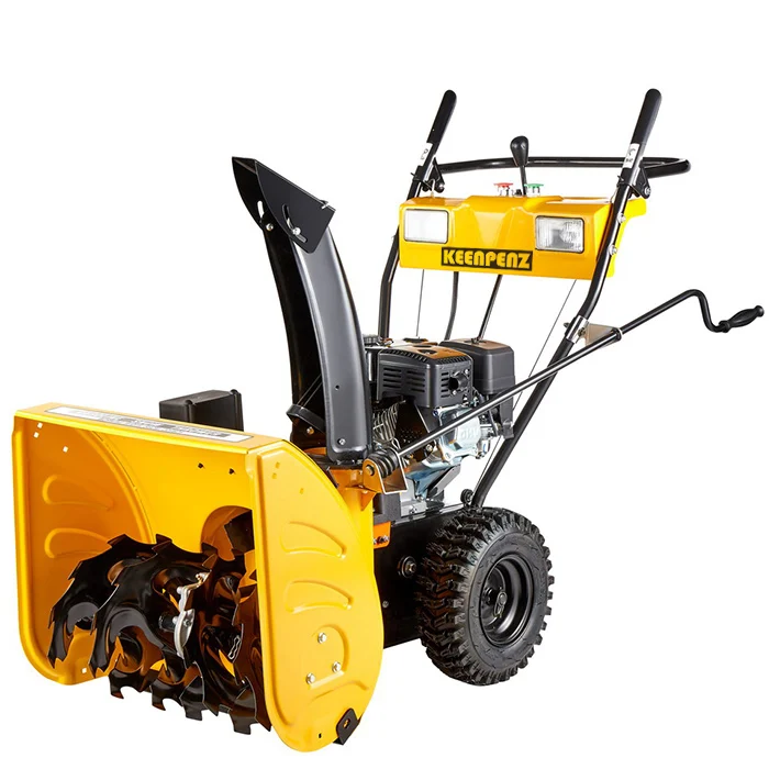 factory direct price electric diesel snow blower oem 6.5HP gasoline roller brush snowplow for truck