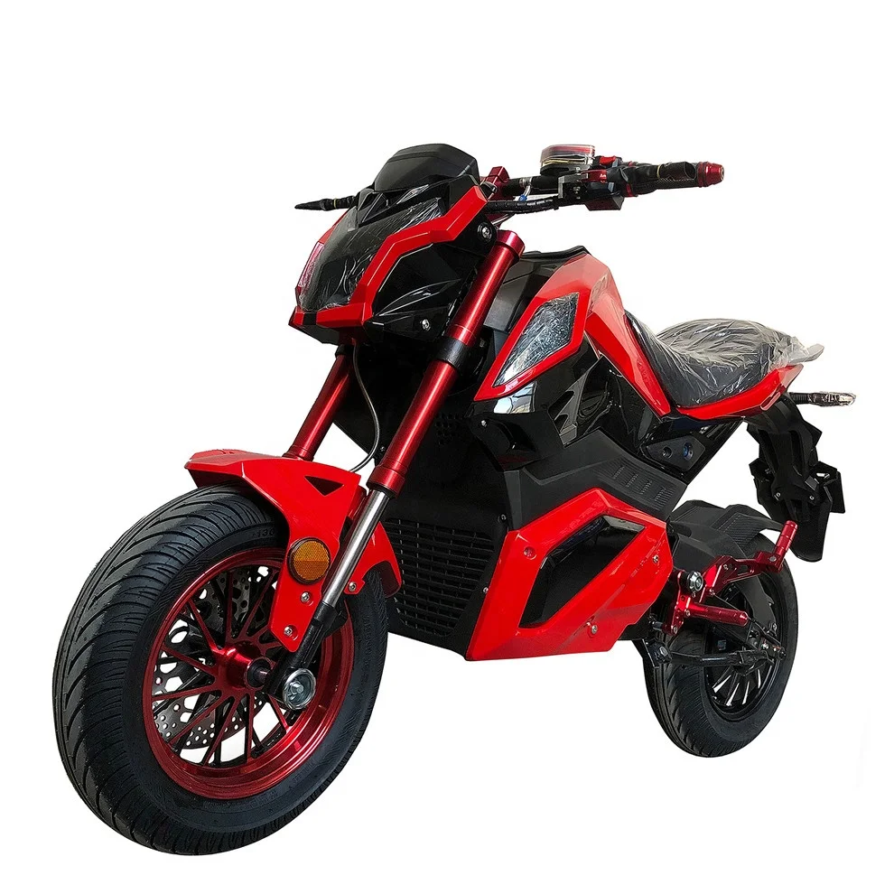 Bjane Eec Coc Two Wheel 5000w Electric Scooter Adult Electric Motorcycle