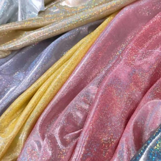 Wingtex Custom Fancy 90 Polyester 10 Spandex Foiled Swimsuit Fabric For Leggings