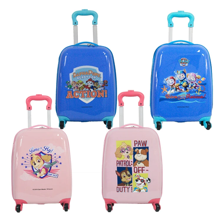 Wholesale Good Price Cartoon Design 16 Inch ABS Kids Carry on Trolley Luggage