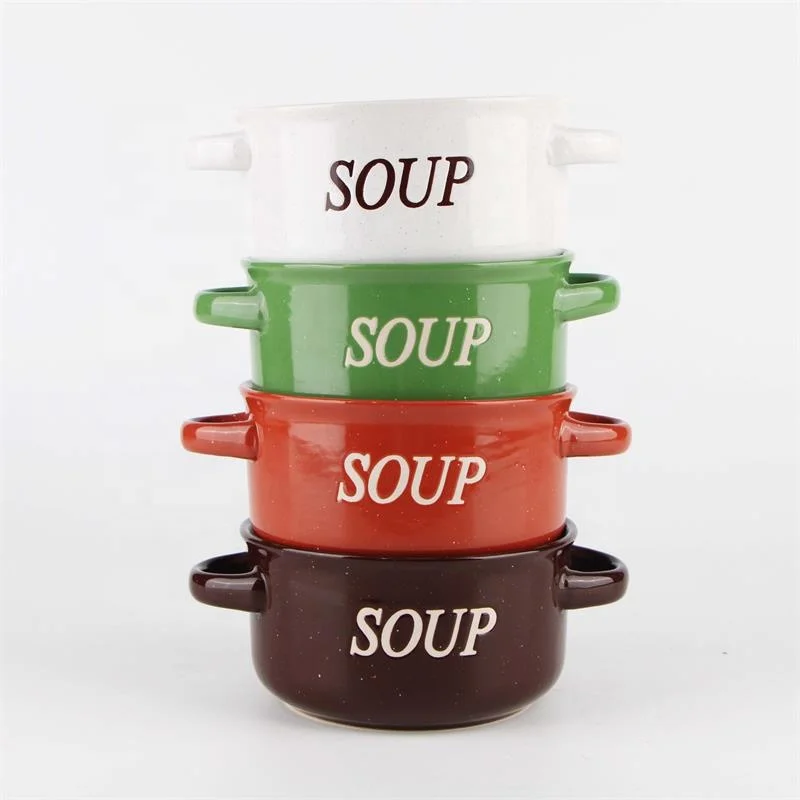 hot sale  Matt ceramic stoneware rice noodle salad dinner soup bowl with silk screen