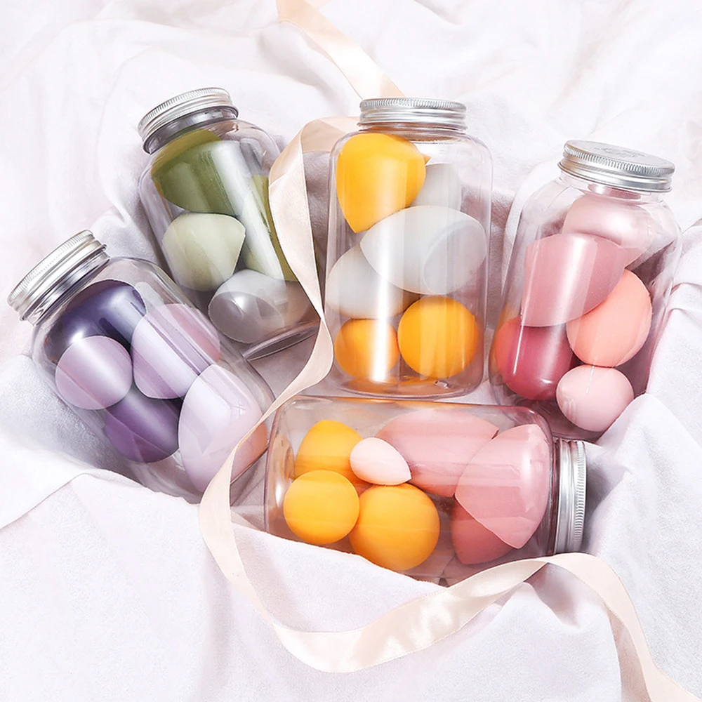 Unique Creativity DIY OEM Hot Sell Simple Style Wholesale Small And Portable Makeup Sponge Packaging Box,Creative Makeup Sponges