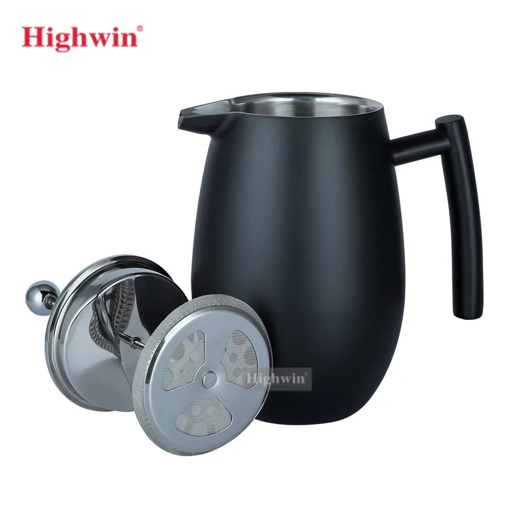 Highwin Factory Wholesale Stainless Steel Coffee French Press