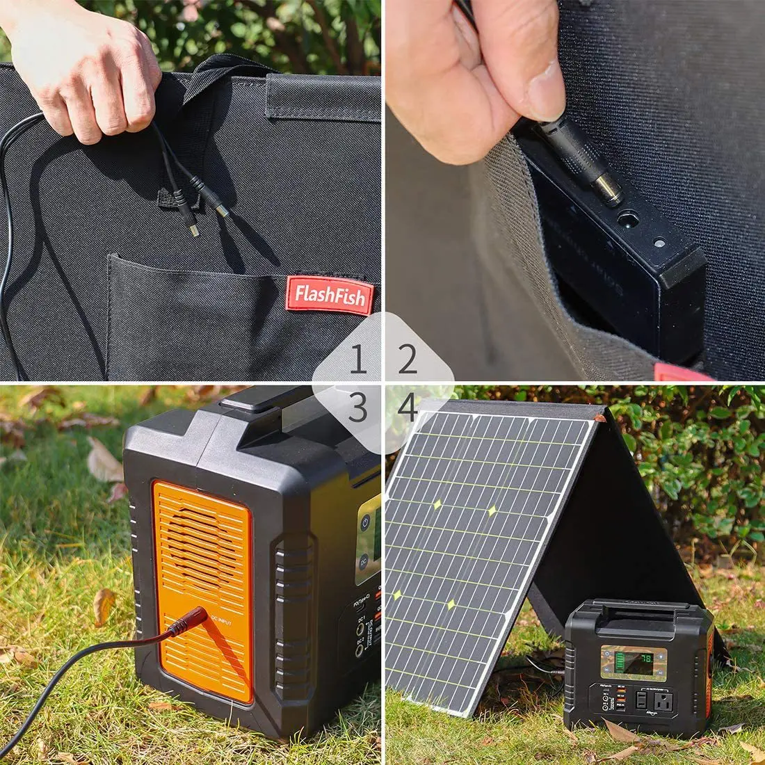 Manufacturer Waterproof 100W 120W 200W 300W Outdoor Camping Hiking RV Trip Portable Foldable Solar Panel