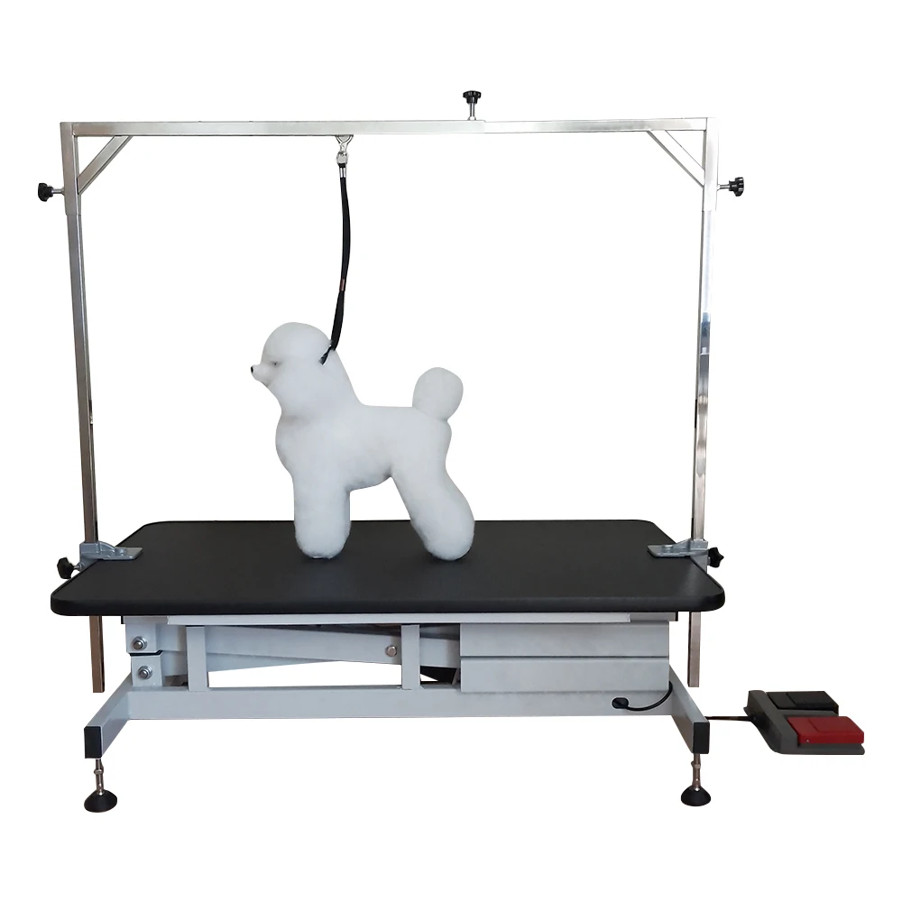 Multifunctional Adjustable Pet Dog Electric Grooming Table Lifting Cat Grooming Table Folding Pet Grooming Table