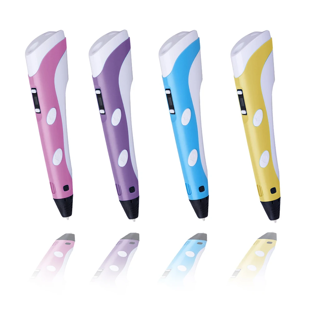 2022 Hot selling 3D Printing Pen Kids Doodling Drawing Learning Toy Educational 2.0 pencil with LCD display